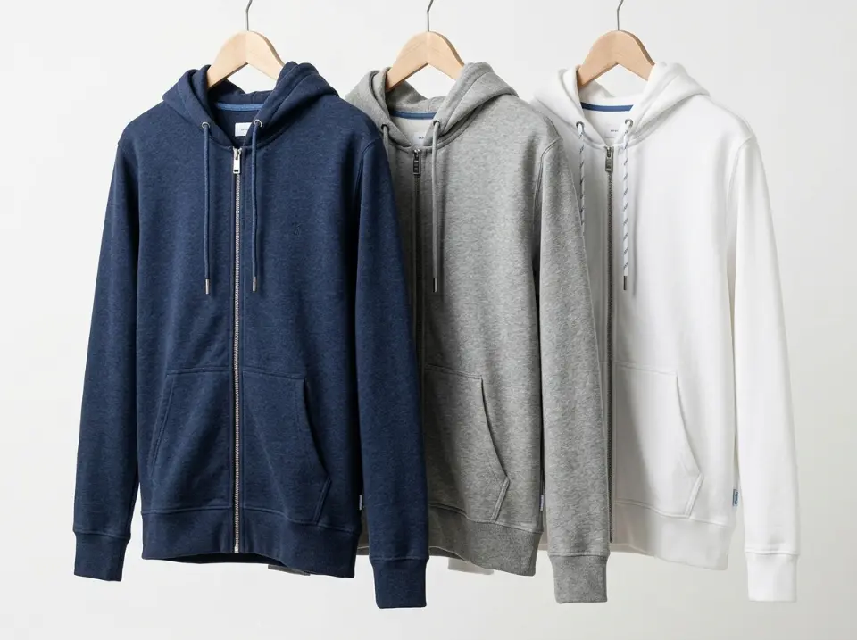 Zipper Hoodies 01