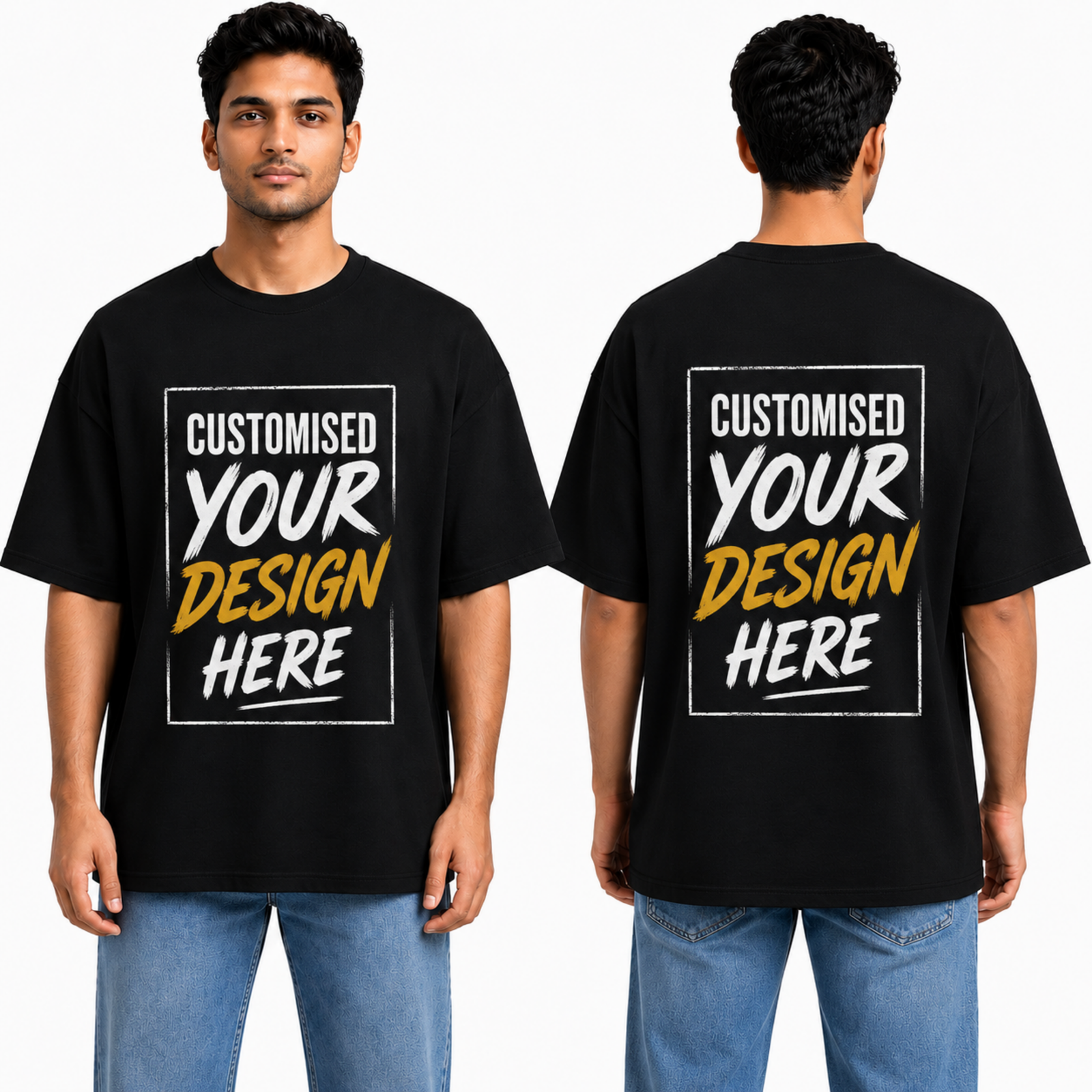 Customised cotton Oversized T-Shirt